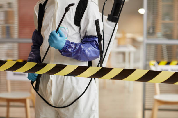 Professional Crime Scene Cleanup technician working in Leonardo, NJ